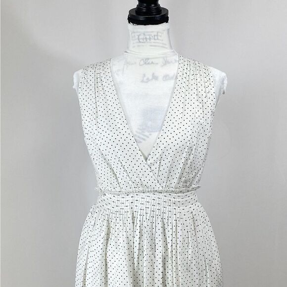 Ungaro Polka Dot Tie Back dress size S - Picture 3 of 10